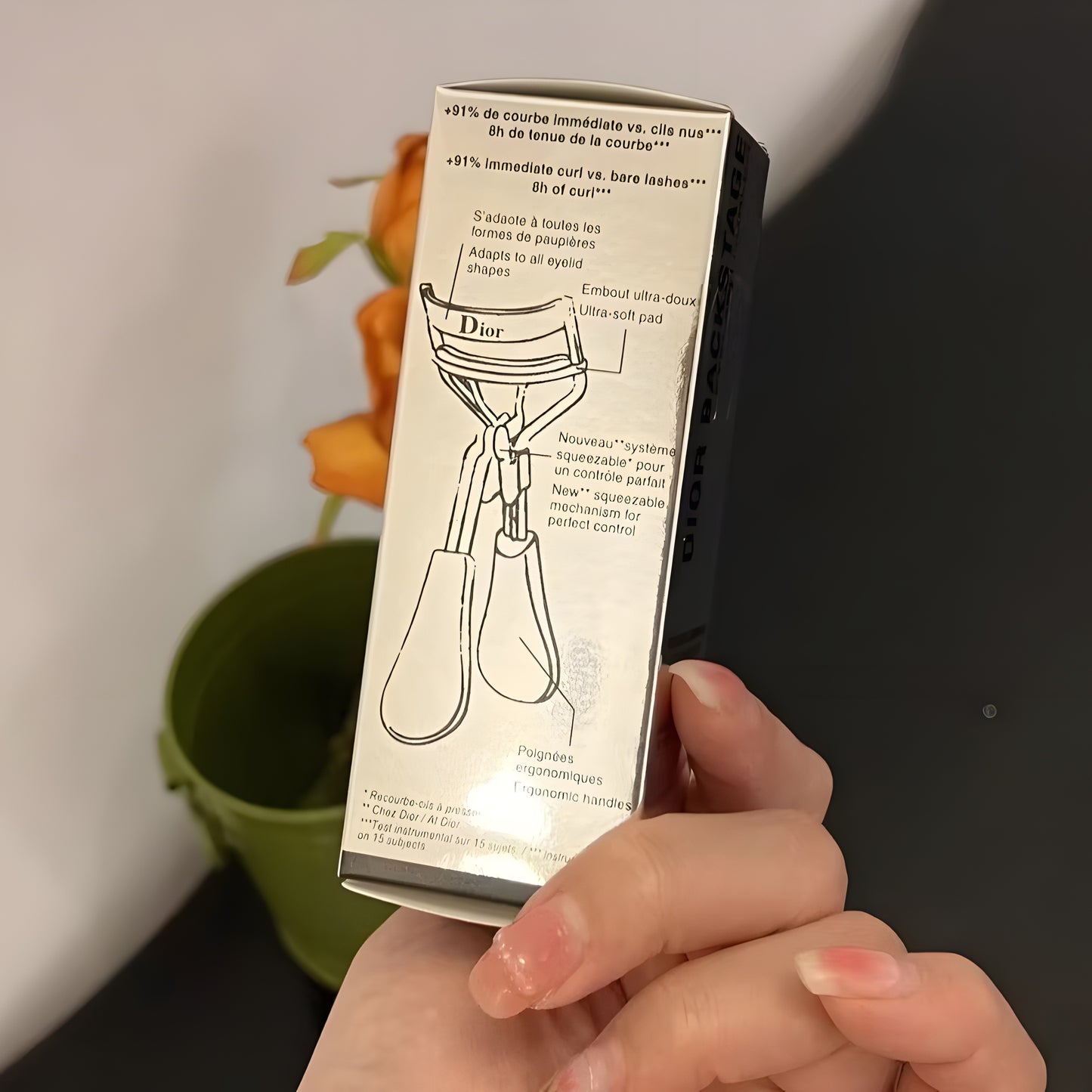 Dior enchinador de pestañas Backtage serie artista mini